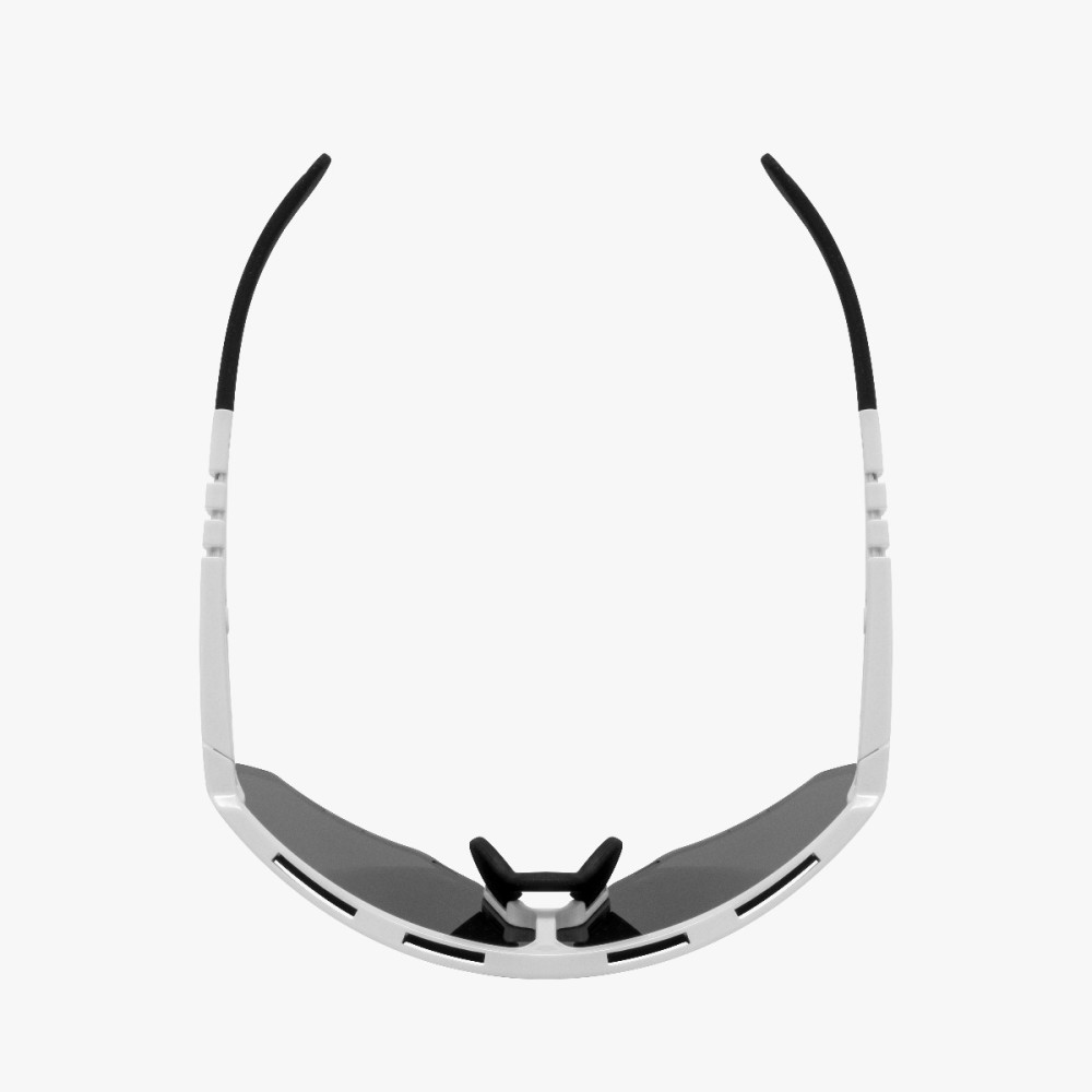 Scicon Sports | Aerowing Sport Performance Sunglasses - White Gloss / Multimirror Red - EY26060802