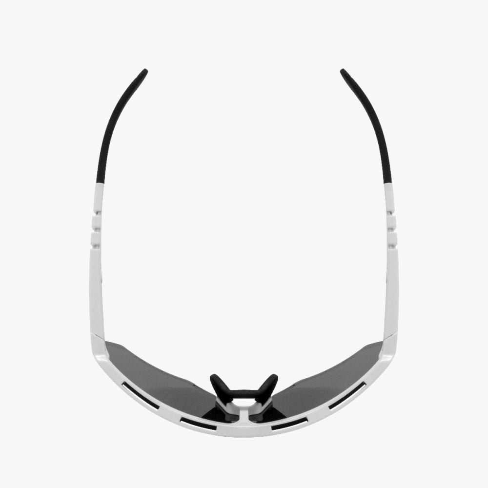 Scicon Sports | Aerowing Sport Performance Sunglasses - White Gloss / Multimirror Bronze  - EY26070802