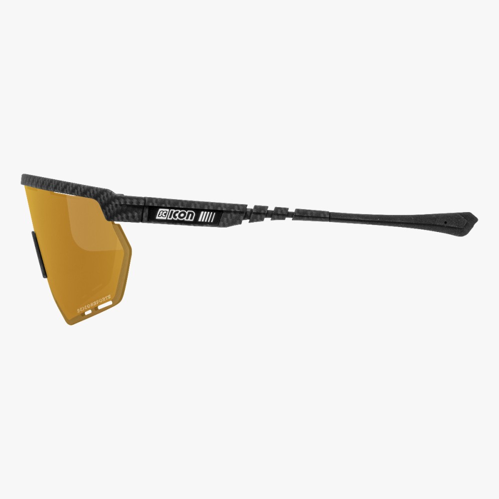 Scicon Sports | Aerowing Sport Performance Sunglasses - Carbon Matt/ Multimirror Bronze - EY26071201