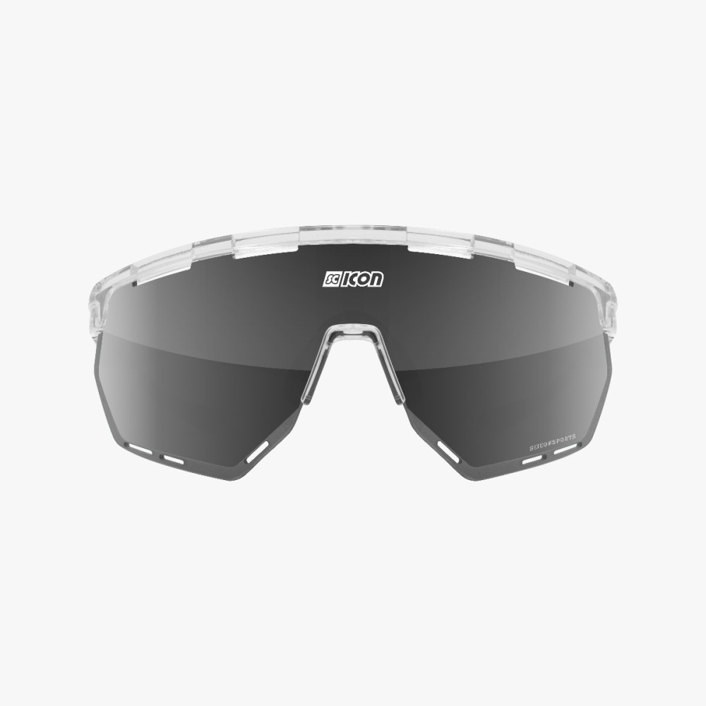 Scicon Sports | Aerowing Sport Performance Sunglasses - Crystal Gloss / Multimirror Silver - EY26080701