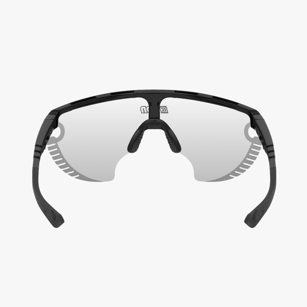 Scicon Sports | Aerowing Lamon Sport Performance Sunglasses - Black Gloss / Photocromic Silver - EY30010200