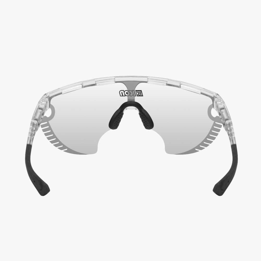 Scicon Sports | Aerowing Lamon Sport Performance Sunglasses - Crystal Gloss / Photocromatic Silver - EY30010700