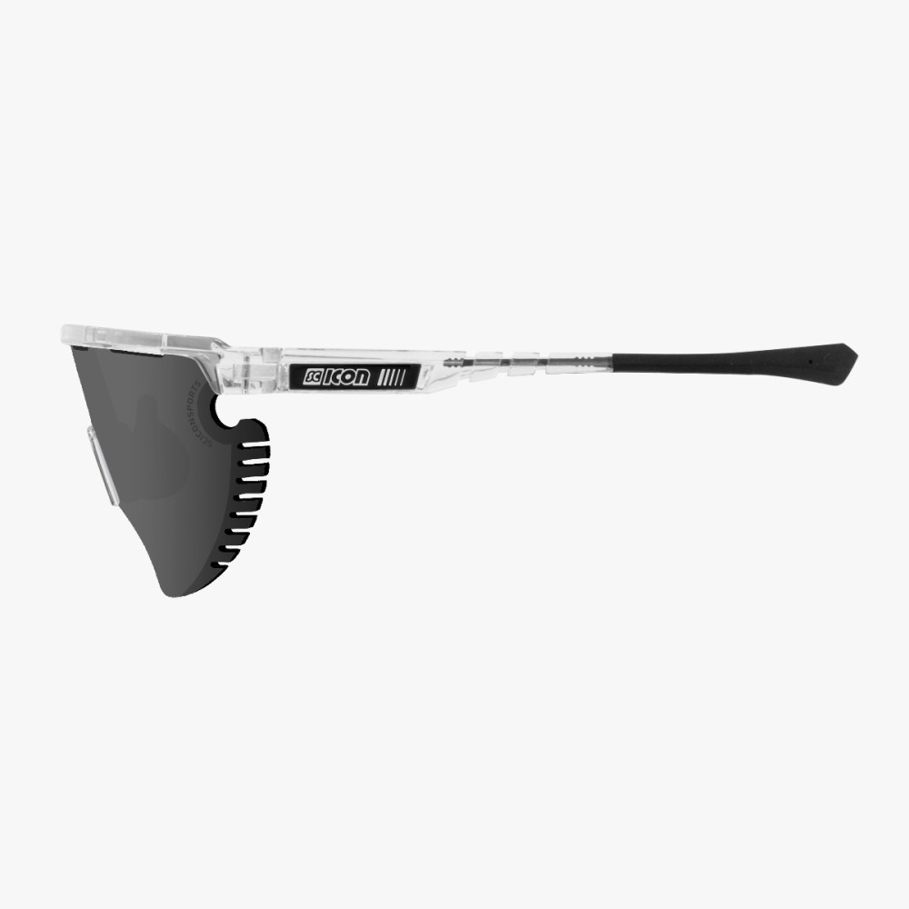 Scicon Sports | Aerowing Lamon Sport Performance Sunglasses - Crystal Gloss / Photocromatic Silver - EY30010700