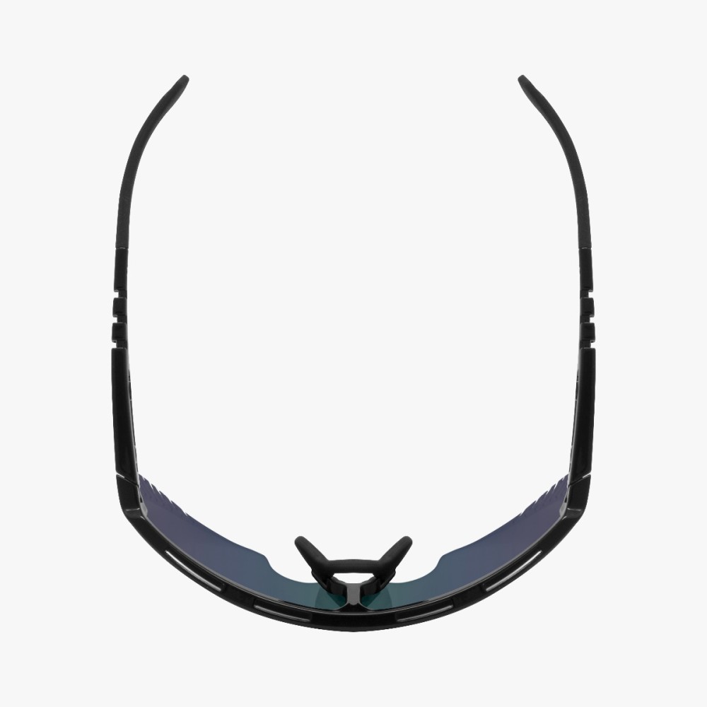Scicon Sports | Aerowing Lamon Sport Performance Sunglasses - Black Gloss / Multimirror Blue - EY30030200

