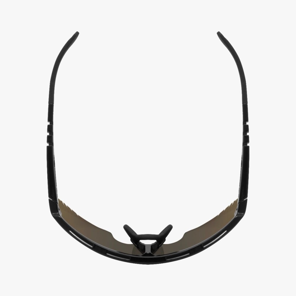 Scicon Sports | Aerowing Lamon Sport Performance Sunglasses - Black Gloss / Multimirror Bronze - EY30070200