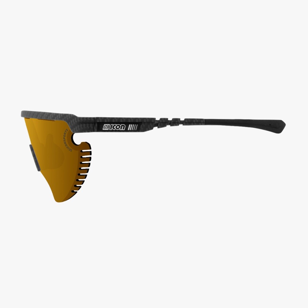 Scicon Sports | Aerowing Lamon Sport Performance Sunglasses - Carbon Matt/ Multimirror Bronze - EY30071200