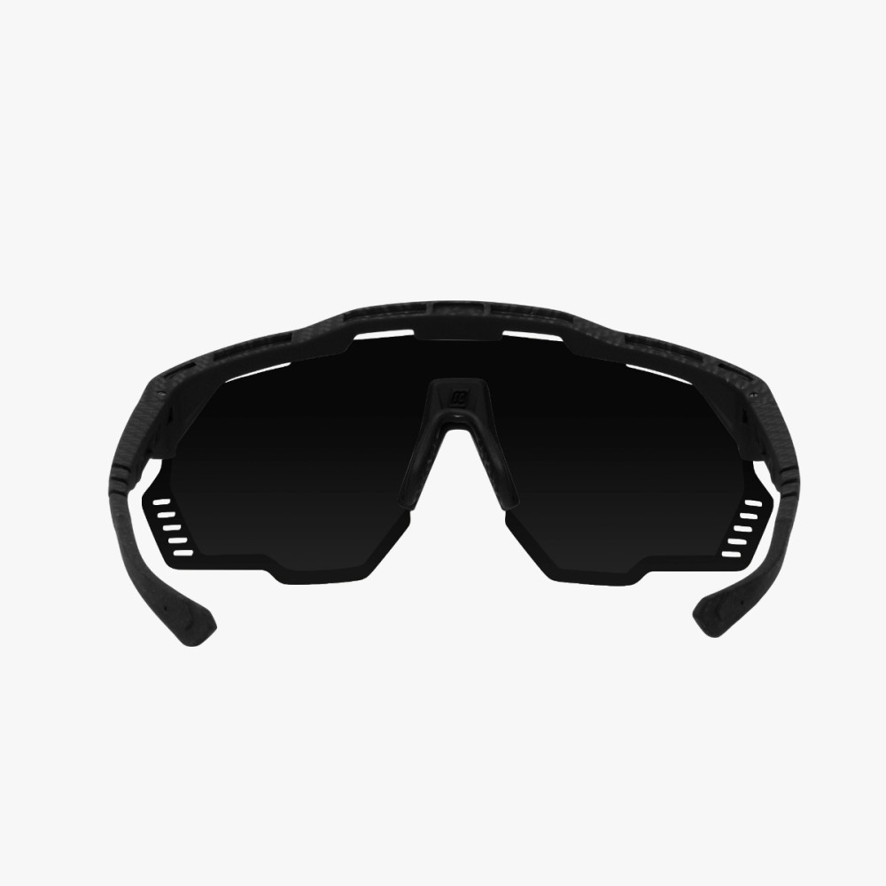 Scicon Sports | Aeroshade Kunken Performance Sunglasses - Carbon Matt / Multimirror Silver Monogram - EY31111200