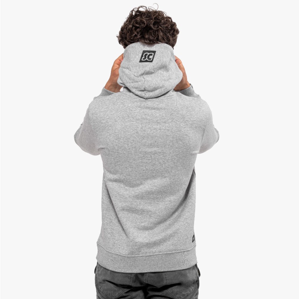 Scicon Sports | Scicon Pullover Cotton Hoodie - Grey - iovadoinbici - HS60724