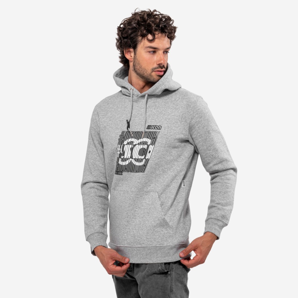 Scicon Sports | Scicon Pullover Cotton Hoodie - Grey - iovadoinbici - HS60724