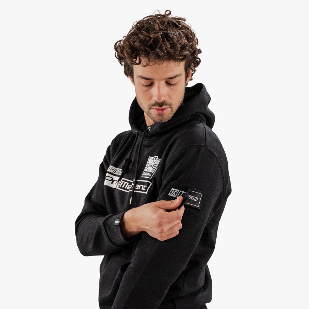 scicon cotton hoodie black pro mechanic uae hs60742