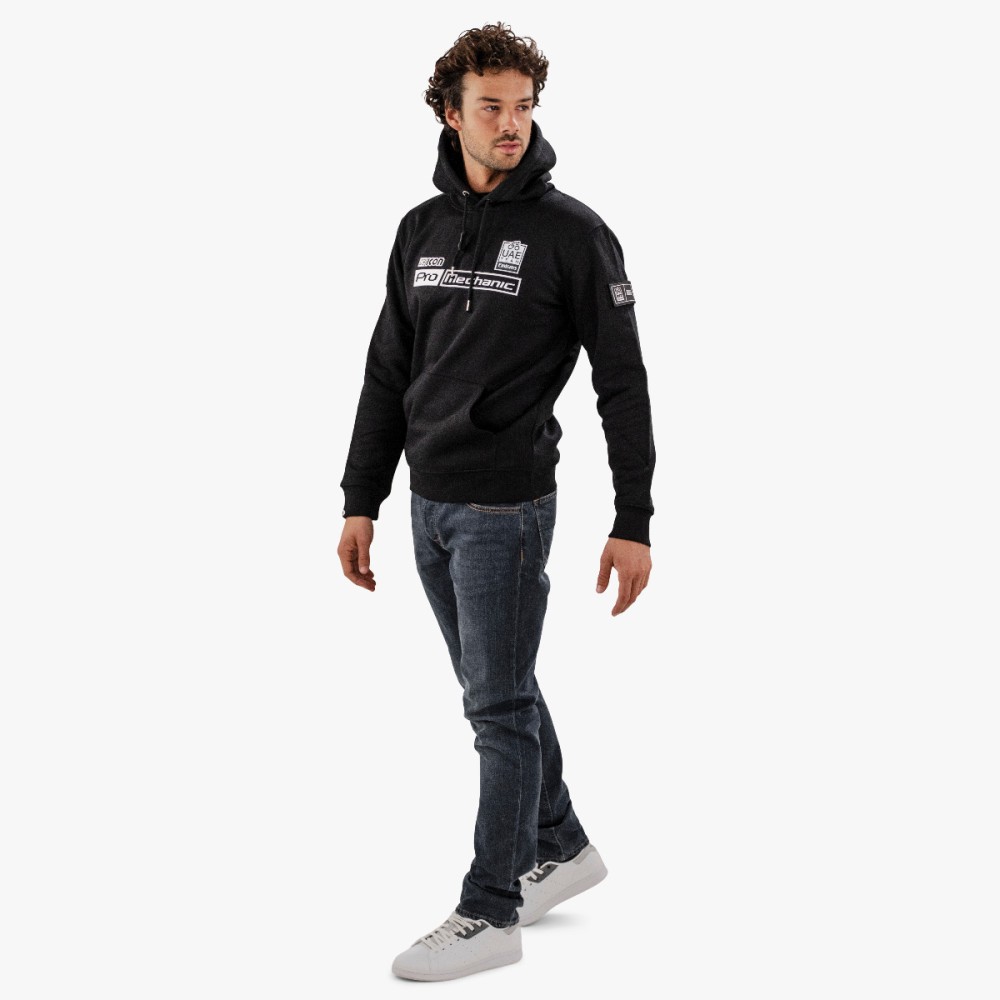 scicon cotton hoodie black pro mechanic uae hs60742