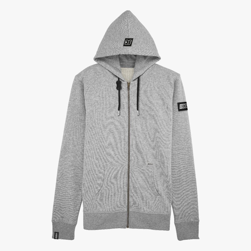 Scicon Sports | Scicon Cotton Zip Hoodie - Grey - squadra - HS61704