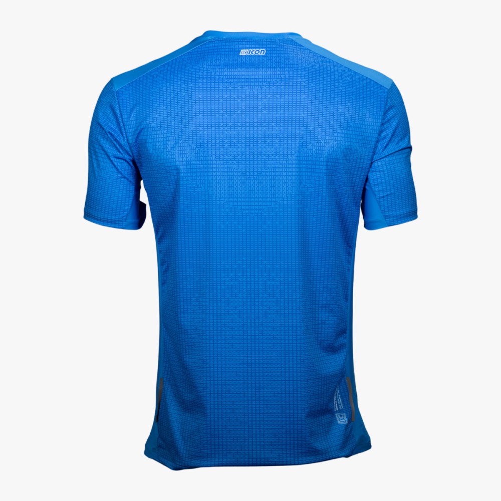 t-shirt technical x-over short sleeve cyan scicon rt11009