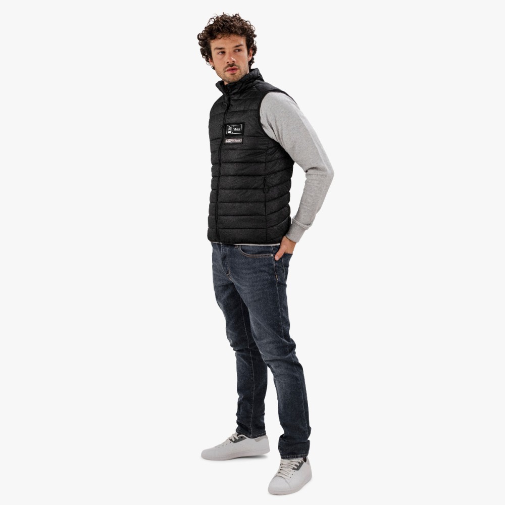 scicon padded gilet body wamer black scjv0002