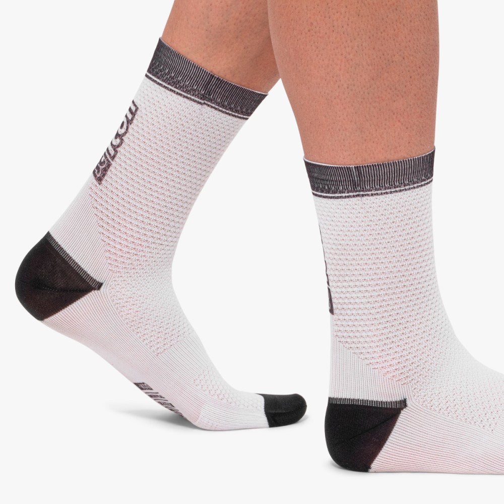 Scicon Sports | Performance Socks - Men - Women - White - SOCKS116