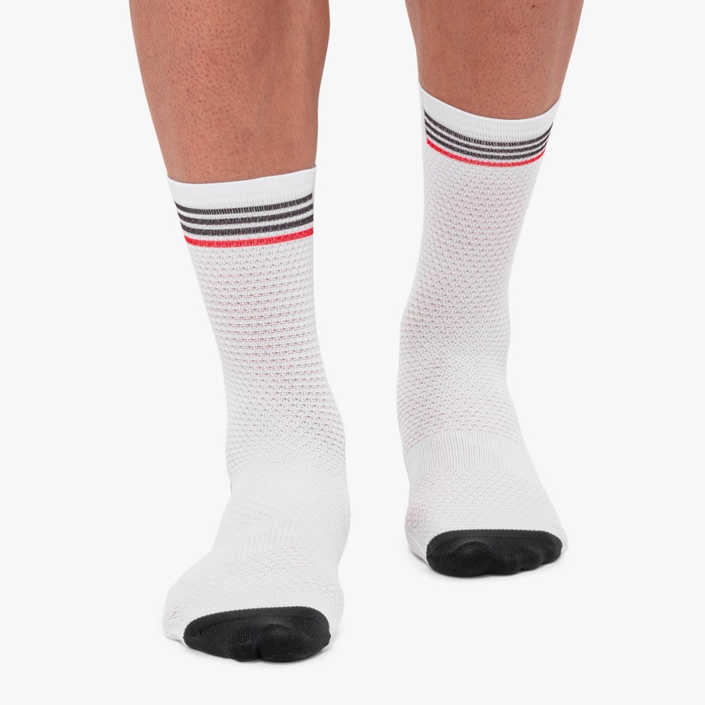 Scicon Sports | Performance Socks - Men - Women - White - SOCKS117