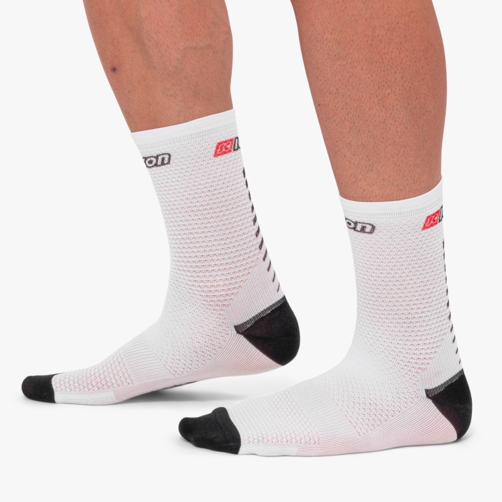 Scicon Sports | Performance Socks - Men - Women - White - SOCKS118