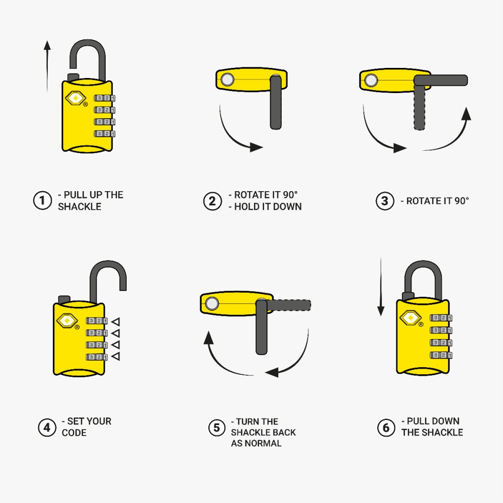 TSA LUGGAGE PADLOCK