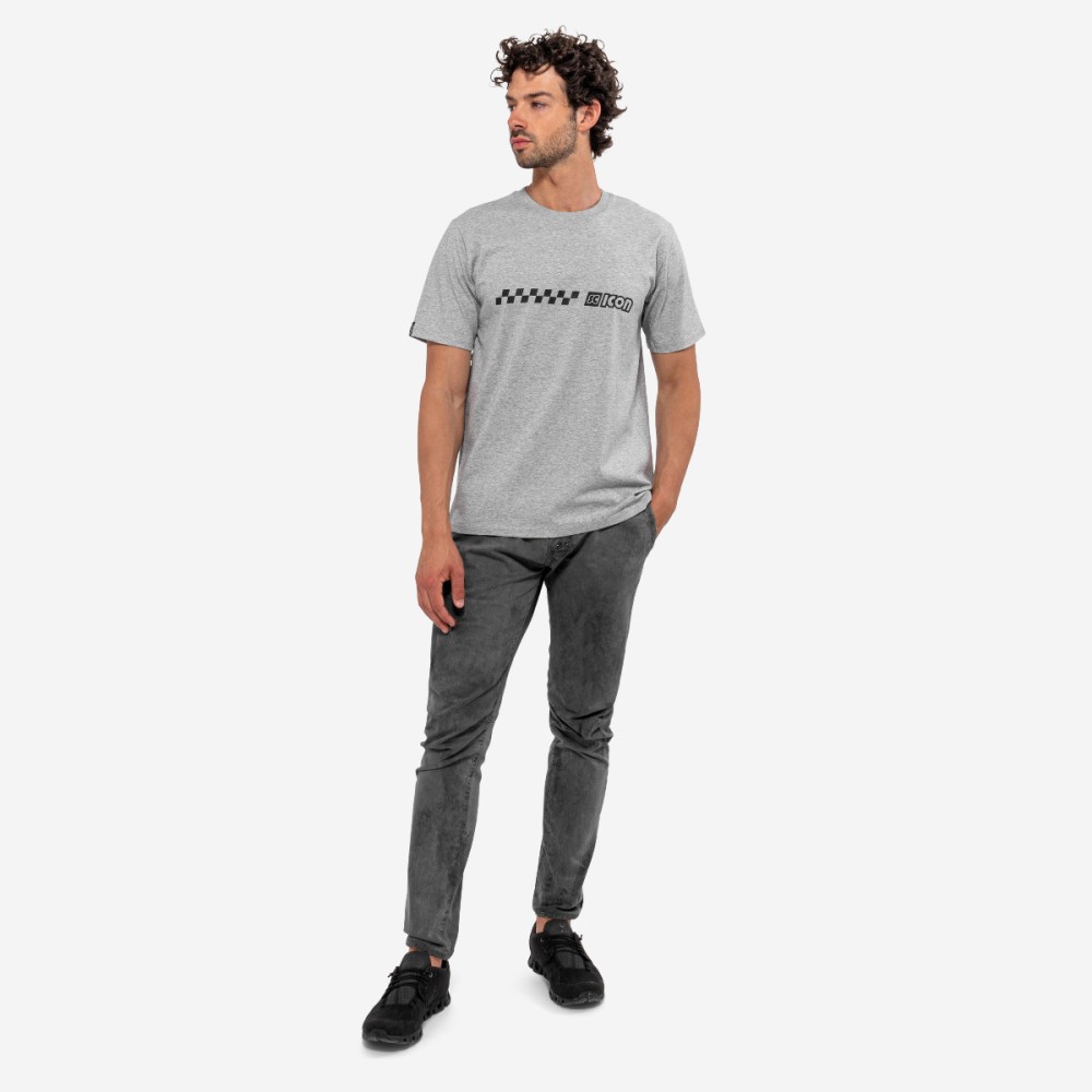 Scicon Sports | SC Racing Lifestyle Cotton T-shirt - Grey - TS61844