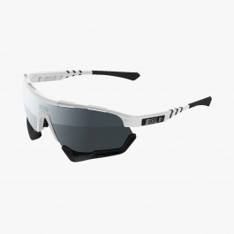 Scicon Sports | Aerotech Sport Cycling Performance Sunglasses - White / Silver - EY13080405
