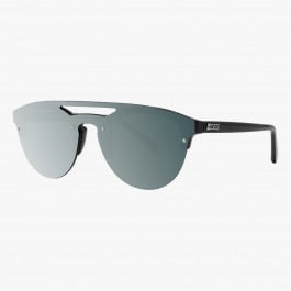 Scicon Sports | Protector Lifestyle Unisex Sunglasses - Black Frame, Silver Lens - EY160802